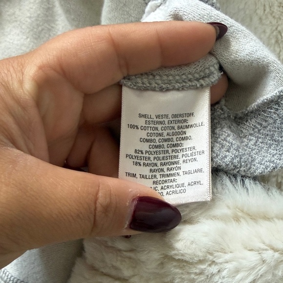 Anthropologie Saturday Sunday Ambrose faux fur cardigan XS - Picture 8 of 8